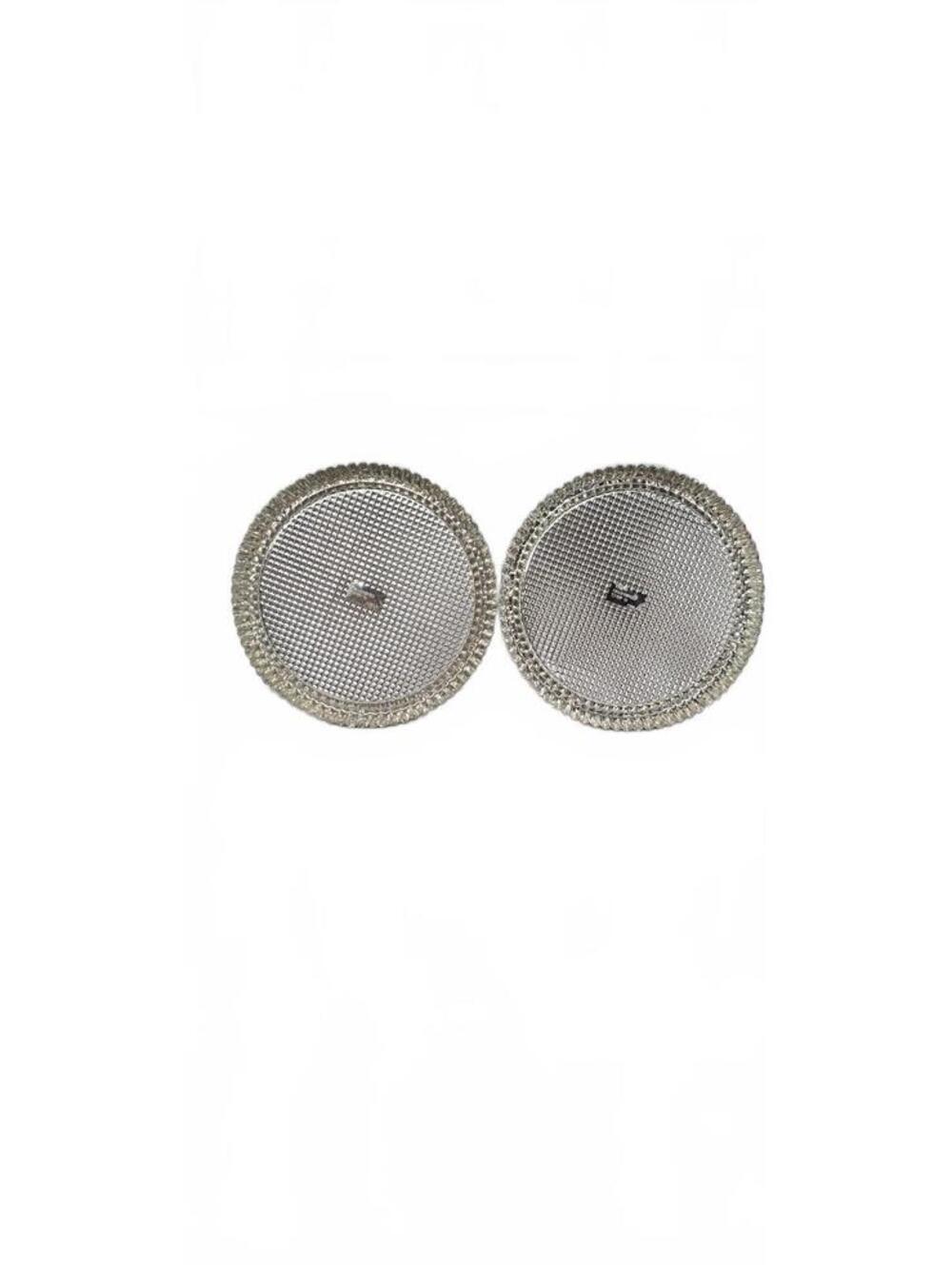 The Pampered Chef Stainless Steel Trivet Set - 2 Round Heat Protectors